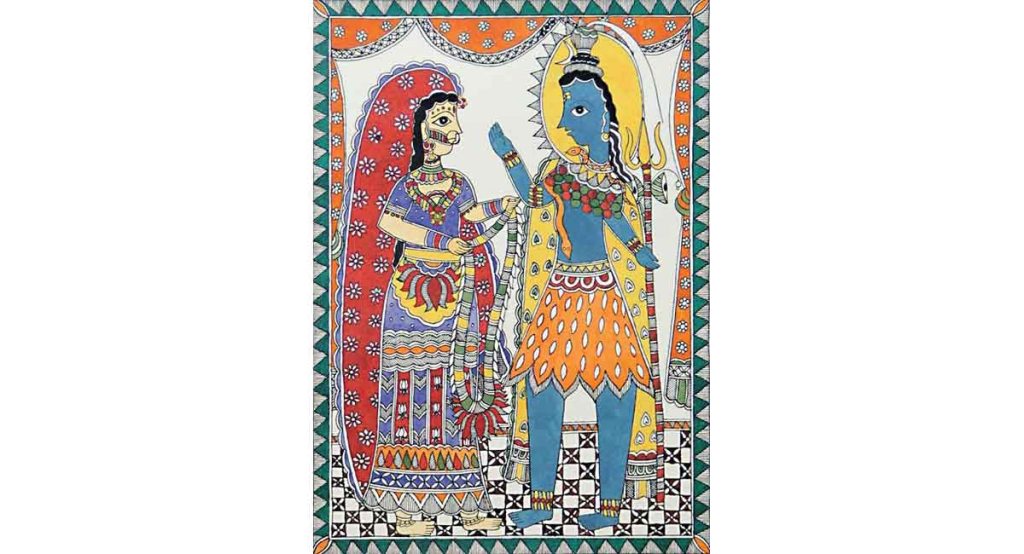 Parvati’s Marriage to Shiva in Mithila’s Cultural&nbsp;Expressions