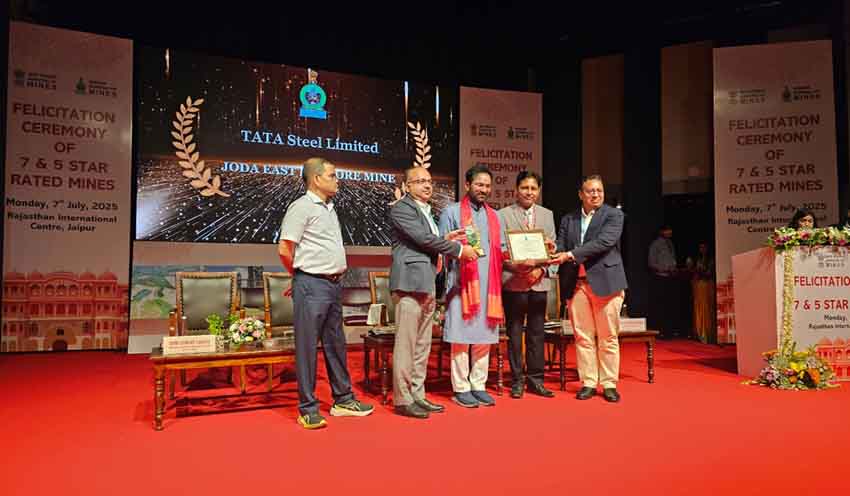 Tata Steel’s Noamundi, Joda East and Khondbond Mines Receive Star Rating Awards for Sustainable&nbsp;Practices