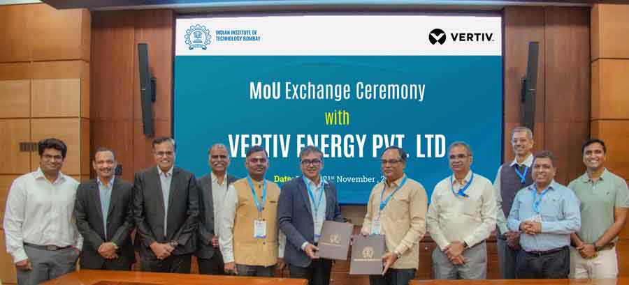 Vertiv and IIT Bombay Join for cooling strategies for AI powered&nbsp;Datacentres